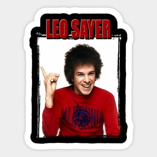 Leo Sayer Band Sticker